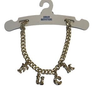 Urban Outfitters Necklace Choker Chain New With Tags